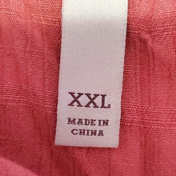 Knox Rose Rusty Mauve Boho Dolman Sleeve Flowy Lagenlook Top - Picture 8 of 10